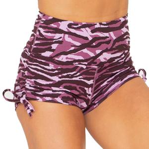 Pantalones cortos elásticos de verano para mujer, cintura media, ajuste personalizado, patrón sólido, Yoga, botín, Jogger, deporte, gimnasio, Fitness, Jogger, pantalones cortos para niñas - Product Image 4