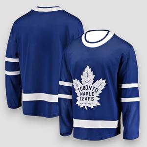 Uniforme de hockey sobre hielo personalizado para hombres de calidad superior Diseño OEM de MOQ bajo con nombre de equipo e impresión de números Ropa deportiva para adultos - Product Image 2