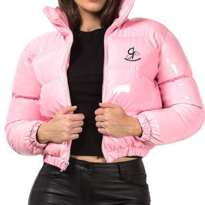 Chaquetas acolchadas de invierno largas ajustadas Color personalizado Top corto de alta calidad Chaquetas de mujer hechas en Pakistán - Product Image 1