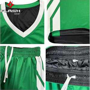 Offres Spéciales dernière conception maillot de basket-ball Premium maille respirant professionnel compétition qualité tissu unisexe maillot supérieur - Product Image 5