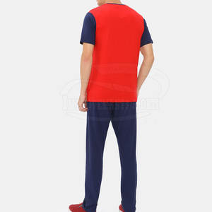 Ensemble de t-shirts d'été tricotés décontractés sur mesure OEM Style unique et respirant-pour les commandes en gros - Product Image 3