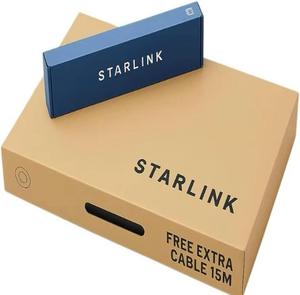 ชุดอุปกรณ์จานรับสัญญาณอินเทอร์เน็ตดาวเทียม Starlink V4 สำหรับติดตั้งภายนอกอาคาร - Product Image 1