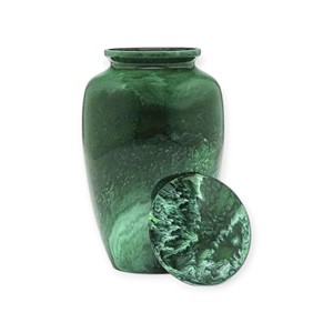 Urna Conmemorativa Clásica Morada con Acabado Liso y Brillante que Ofrece una Elegancia Atemporal y una Memoria Respetuosa - Product Image 6