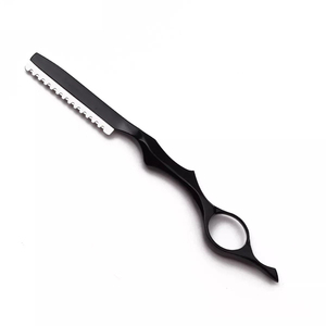 มีดโกนแบบหมุนระดับพรีเมียม ใบมีดเดี่ยวสำหรับตัดแต่งทรงผมอย่างมืออาชีพ ให้ผลลัพธ์เรียบเนียน จับถนัดมือ - Product Image 6