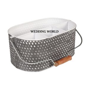 Porte-ustensiles en métal fini personnalisé Couverts faits à la main de qualité supérieure Porte-ustensiles de luxe de dernière collection - Product Image 2