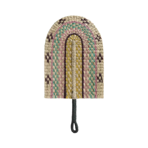 Abanico de algas marinas tejido a mano ecológico decorativo Vintage de tendencia caliente más vendido con belleza Cultural para decorar el hogar y la pared - Product Image 1