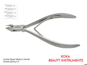 Pinza para cutículas Mango largo Doble resorte 4,75 pulgadas por Koka International - Product Image 4