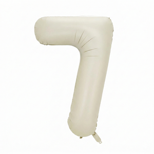 Ballon en latex crème de 100 cm, taille personnalisée N7, ballon de fête pour décorations d'anniversaire, forme papillon pour la fête des mères, Espagne - Product Image 1