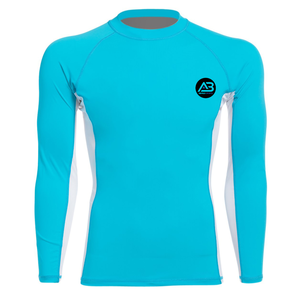 Rashguard de BJJ Unisex a Precio Económico, Hecho a Medida, Color Liso, Manga Larga, Spandex/Poliéster, Secado Rápido, 360g, Hecho en Pakistán - Product Image 1