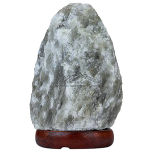 โคมไฟเกลือหิมาลัยสีเทาพรีเมี่ยมเป็นมิตรต่อสิ่งแวดล้อมเทคนิคการแกะสลักไฟหินธรรมชาติสำหรับกลางคืนขนาดพิเศษออกแบบได้เองรูปหัวใจทำด้วยมือ - Product Image 3