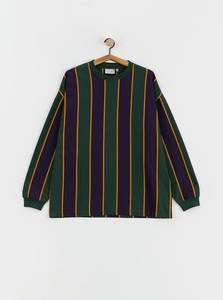 Sweat-shirt à col rond pour homme 100% coton de qualité supérieure avec motif rayé et logo en relief personnalisé confort de haute qualité pour un style décontracté - Product Image 6
