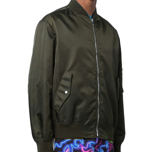 Veste bomber de baseball pour homme, tendance, personnalisée, résistante à l'eau et au vent, 100 % polyester. - Product Image 6