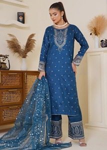 2025 New Designer Unstitched Formal Party <b>Dress</b> for Women Top Selling Regular Length Salwar Kameez Indian & Pakistani Clothing - Product Image 5
