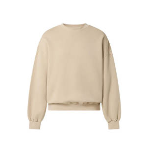 Sudadera Básica Extra Grande con Cuello Redondo para Hombre, Ropa de Trabajo Informal con Estampado Bordado en Relieve, 100% Algodón para Invierno - Product Image 4