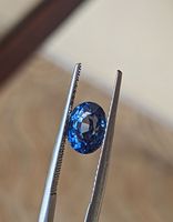 Forme ovale de saphir bleu Shrilankan naturel de haute qualité au meilleur prix Gemston en vrac pour la fabrication de bijoux