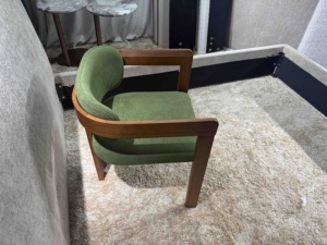 Chaise de salle à manger <span class=keywords><strong>en</strong></span> <span class=keywords><strong>bois</strong></span> massif de conception moderne nordique tissu rembourré Restaurant <span class=keywords><strong>Rodin</strong></span> chaises <span class=keywords><strong>en</strong></span> <span class=keywords><strong>bois</strong></span> de salle à manger pour la maison appartement cuisine - Product Image 2