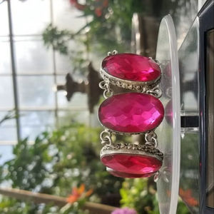 Pulsera de Diseño de Alta Calidad para Mujer, Joyería Fina Hecha a Mano con Piedra Natural para Bodas, Aniversarios y Fiestas - Material de Latón - Product Image 4