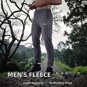 กางเกงเทรนนิ่งผู้ชายสีล้วนมีกระเป๋าด้านข้างกางเกงเทรนนิ่งสไตล์ใหม่ - Product Image 4