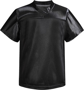 เสื้ออเมริกันฟุตบอลแบบปรับแต่งได้ ผ้าโพลีเอสเตอร์ตาข่ายระบายอากาศ ทรงหลวม ไซส์ใหญ่ ชุดแข่งขัน พิมพ์ลายด้านหลังด้วยเทคนิคซับลิเมชั่น - Product Image 1