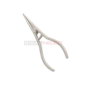 Fórceps de Ortodoncia Estilo Coon para Atar Ligaduras, Acero Inoxidable Alemán, Instrumentos Dentales Manuales de Ortodoncia, Dentadura - Product Image 3