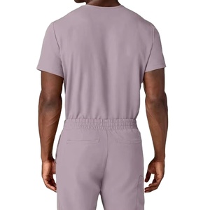 Stylish Eco-Friendly Hospital Medical <b>Scrub</b> Sets Nurse Customized Color <b>Scrub</b> Suit Unisex Spandex/Polyester 2026 - Product Image 3