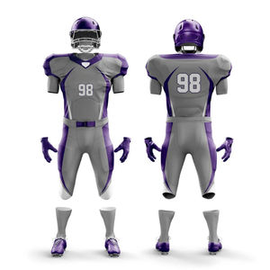 Shorts de football américain élégants avec logo personnalisé imprimé, légers, respirants, confortables, durables, antibactériens, anti-UV - Product Image 1