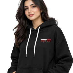Sudadera con Capucha para Mujer, Ajuste Cómodo, Interior Cálido, Costuras Duraderas, Sudadera Informal de Primera Calidad con Tela de Algodón Suave - Product Image 4