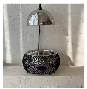 Pots chauds en acier inoxydable faits à la main de qualité supérieure finition enduite de poudre prix de gros sans danger pour les aliments et décoratifs - Product Image 4