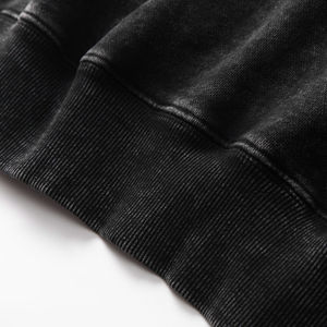 Sweat à capuche délavé à l'acide hommes 100% coton poids lourd Streetwear sweat à capuche surdimensionné lavé à l'acide sweat à capuche blanc pour hommes Style décontracté - Product Image 5