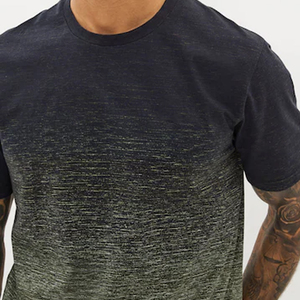 Precio de fábrica al por mayor de verano Tie Dye camiseta Casual de peso pesado 100% de algodón de manga corta de punto respetuoso con el medio ambiente - Product Image 5