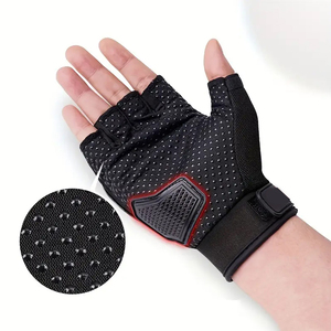 Gants d'équitation demi-doigt hommes automne et antidérapant respirant vélo gants de montagne gants sans doigts PAR AMAZING INDUSTRIES - Product Image 4