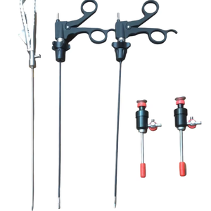 Kara Mediclust Instruments chirurgicaux laparoscopiques 3 mm : Pince à aiguille, Pince simple, Ciseaux courbés, Trocart tranchant - Product Image 1