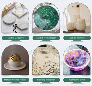 Cenicero de Mármol Verde de Lujo Hecho a Mano, de Alta Calidad, Más Vendido, Tamaño Personalizado, Superficie Pulida, Diseño de Mesa, Competitivo - Product Image 6