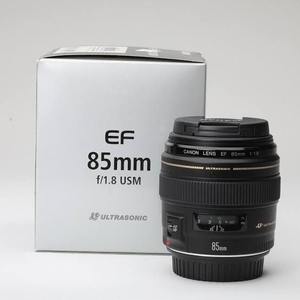 สินค้ามาใหม่เลนส์กล้อง E F 85มม. f/ 1.8 USM มาพร้อมกับชุดอุปกรณ์ครบครัน - Product Image 1