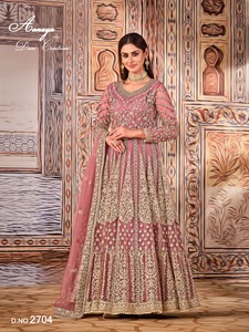 Ropa de boda de alta calidad para mujer, hilo pesado y trabajo de secuencia Salwar Kameez con Dupatta Sexy salwar kameez, fabricantes - Product Image 3