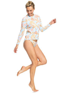 <b>Women</b> Custom Anti-UV Sea <b>Beach</b> Full Sleeve Rash Guard Custom Logo Long Spandex Sublimated Floral Printed Compression Swimwear - Product Image 2