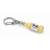 Miniature Carabiner <b>Bottle</b> Opener Keychain-<b>Light</b> Weight Decorative Design with Silk Screen Printing - Product Image 3
