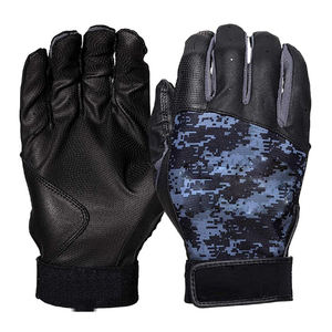 2024 guantes de bateo de softbol Unisex profesionales guantes de béisbol de puño corto de cuero Digital transpirable - Product Image 5