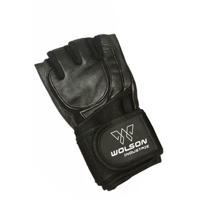 Venta caliente logotipo personalizado guantes de gimnasio cuero levantamiento de pesas equipo de ejercicio para hombres y mujeres uso físico - Product Image 5