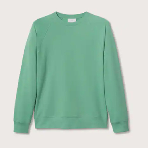 Alta calidad cuello redondo hombres manga larga liso hecho a medida hombres sudadera secado rápido ropa de invierno hombres sudadera - Product Image 3