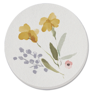 High Quality Floral Design Free Stone <b>Coasters</b> Tea <b>Drink</b> <b>Coasters</b> For Home Office Restaurant Use in Bulk Rate - Product Image 1
