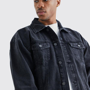 Veste en jean à la mode pour hommes Offre Spéciale avec logo personnalisé Votre propre marque Doublure intérieure de haute qualité pour une tenue décontractée en hiver - Product Image 6