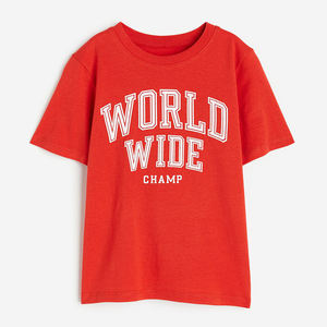 เสื้อยืดและเสื้อโปโลสำหรับเด็กผู้ชายเสื้อยืดออกแบบโลโก้ตามสั่ง - Product Image 4