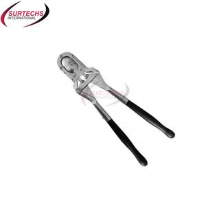 Ensemble d'instruments vétérinaires réutilisables en acier inoxydable allemand robuste pour le désornement, manche métallique, garantie 1 an, certifié CE, usage général - Product Image 3