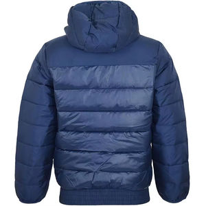 Chaqueta Bomber Acolchada Azul para Hombre, con Cuello, de Piel de Oveja, Ropa Deportiva para Entrenamiento y Jogging, Venta al por Mayor - Product Image 2