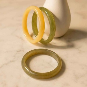 Bracelets et joncs en résine pour femmes, nouvelle collection, bijoux de style ange pour les fêtes et les mariages, haute qualité - Product Image 1