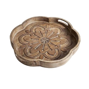 Breakfast <b>Food</b> Server Trays Dinner Table Decoration Serving Tray Sustainable Quality <b>Food</b> Server Rectangular Tray - Product Image 4