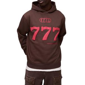 Sweat à capuche surdimensionné de luxe 400 GSM Premium coton polaire bouffée mode de rue coupe ample sweat-shirt avec logo personnalisé - Product Image 1