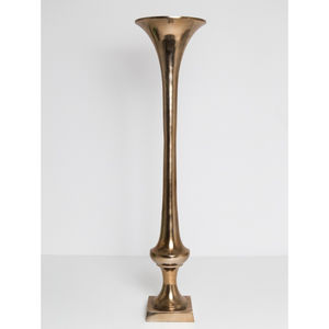 Ensemble de 3 vases en métal modernes en acier inoxydable faits à la main, parfaits pour la maison, l'hôtel et le mariage. - Product Image 3