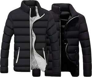 Chaqueta universitaria con aislamiento de lana ligera para hombre, Abrigo acolchado plegable para deportes de invierno, nieve, esquí, senderismo, Viajes - Product Image 3